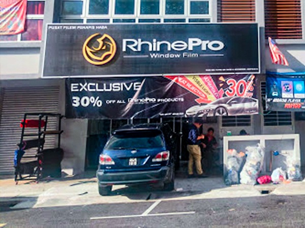 RhinePro Window Film And PPF Front Shop Bukit Beruntung 4