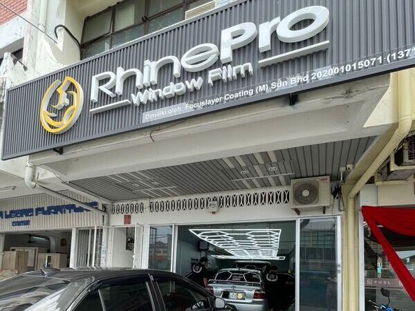 RhinePro Window Film And PPF Front Shop George Town 1