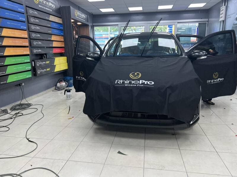 RhinePro Window Film And PPF Installation Mersing 8